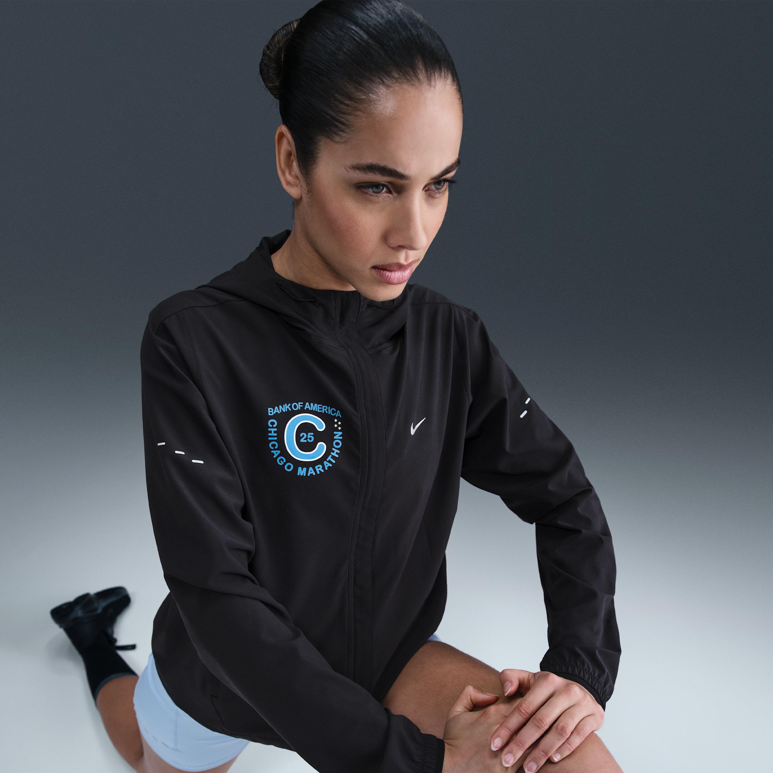 Nike Womens Swift UV Repel Running Jacket | HQ4305-010 Product Image