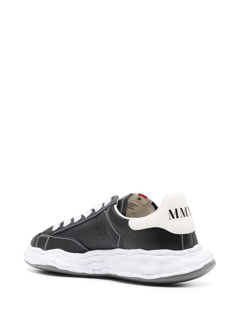 Charles lace-up leather sneakers Product Image