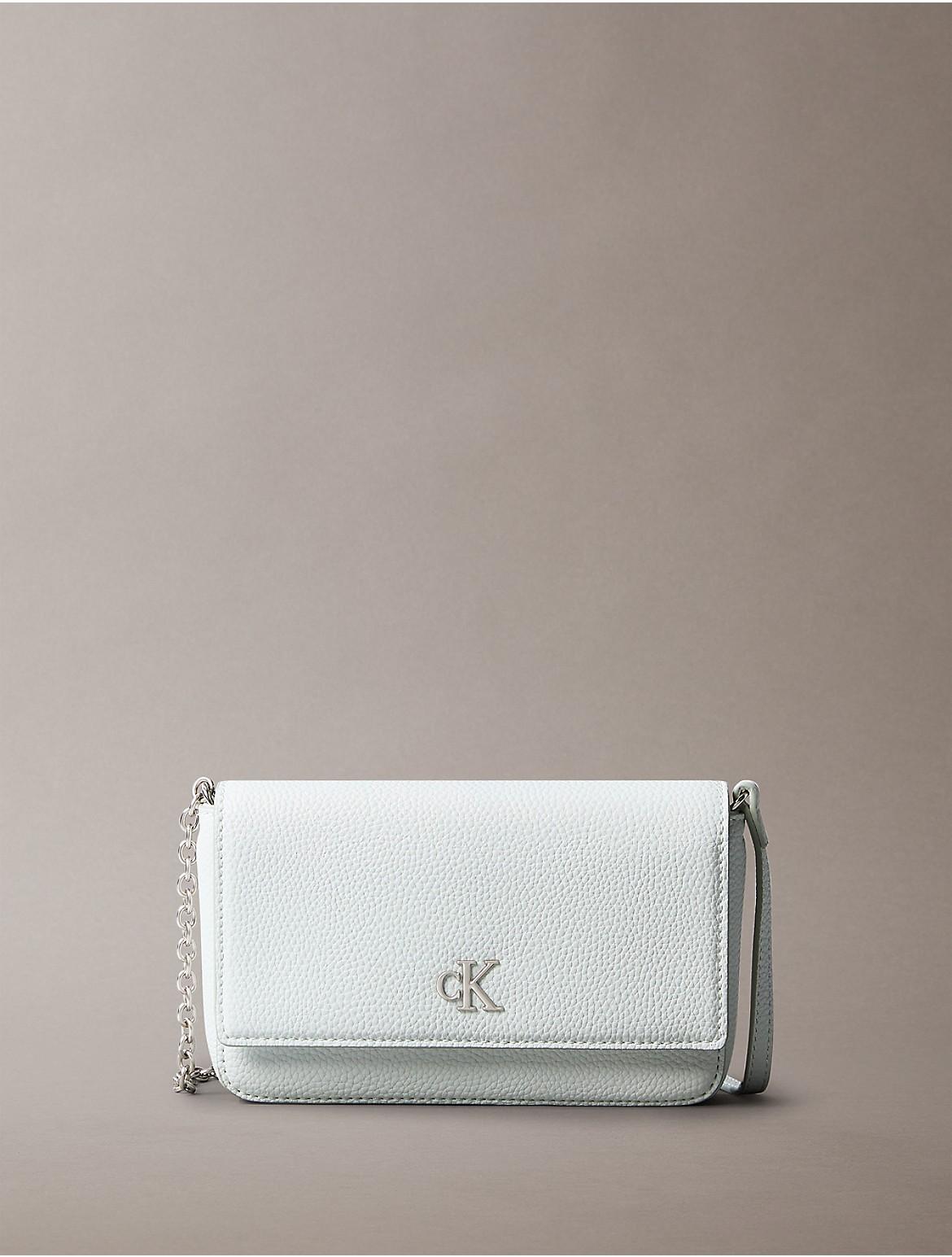 Calvin Klein Womens Archive Hardware Flap Crossbody Bag Product Image