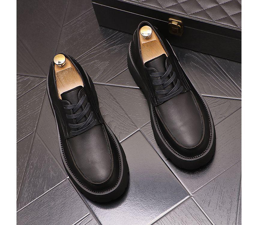 Platform Lace-Up Shoes Product Image