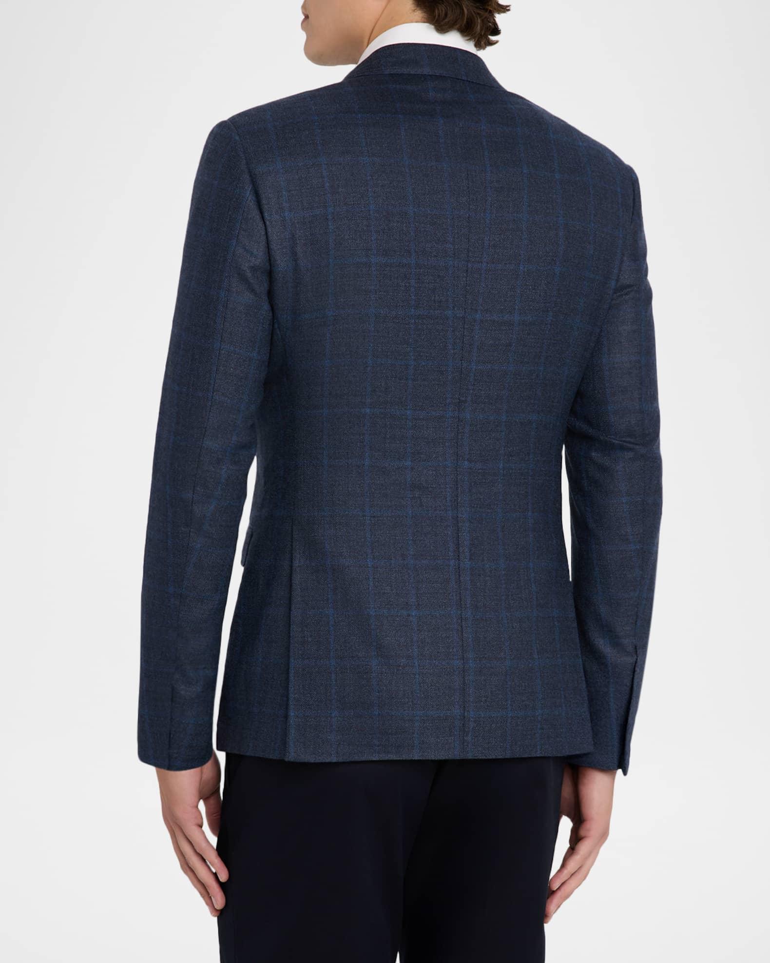 Men's Subtle Grid Wool Blend Sport Coat Product Image