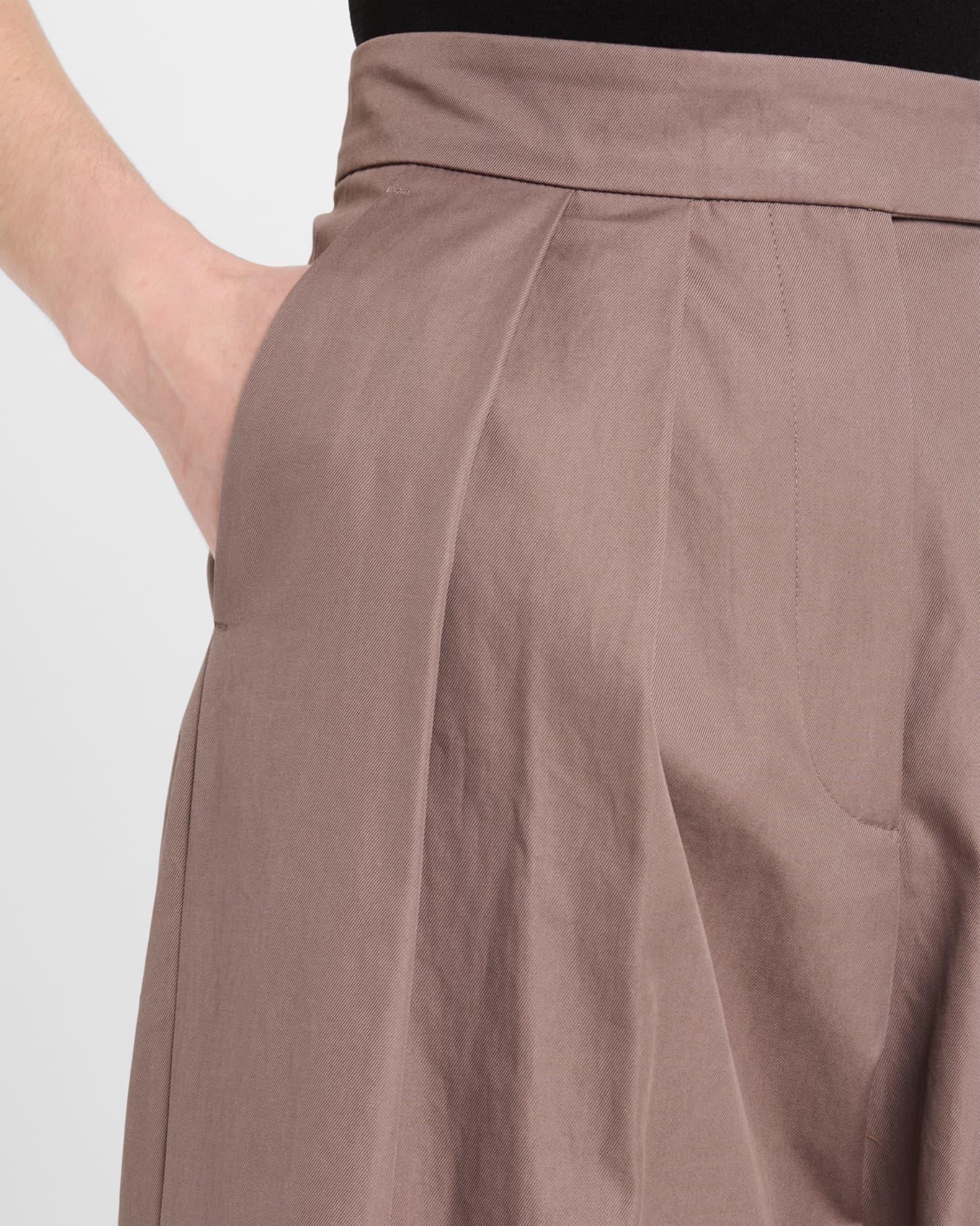 Pamplona Pleated Wide-Leg Pants Product Image