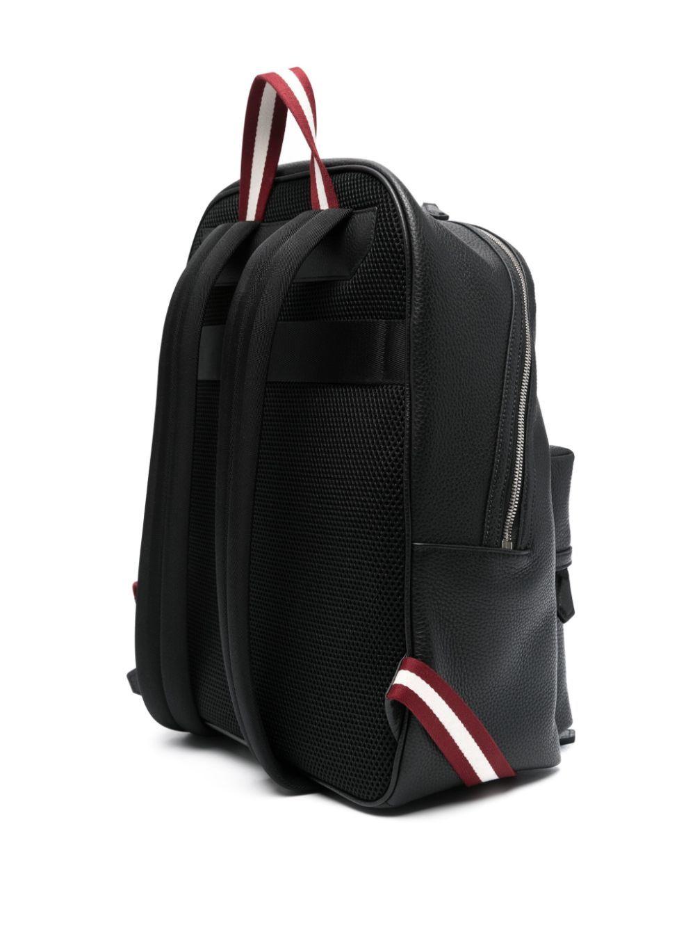 Code leather backpack Product Image