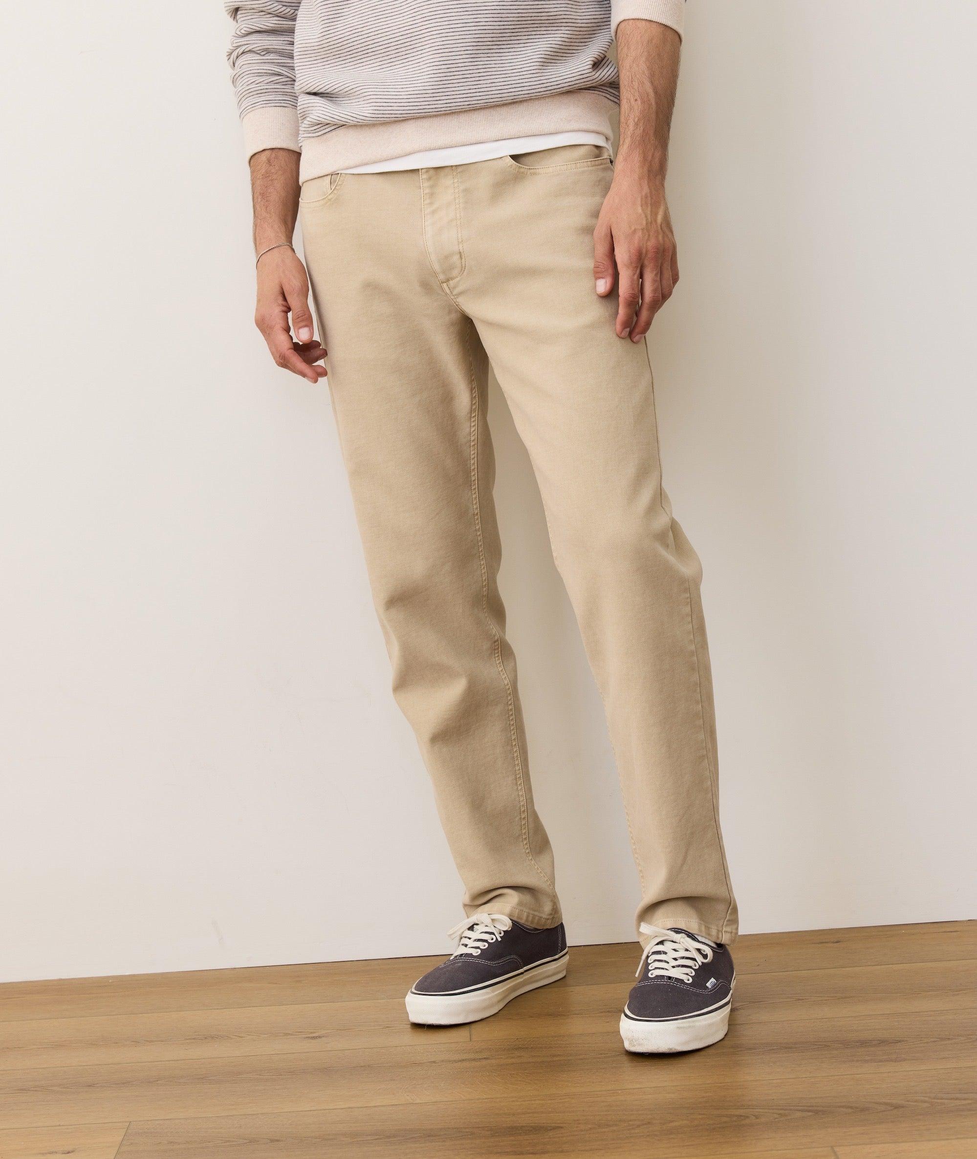 Flex Terry Slim Straight Pant Product Image