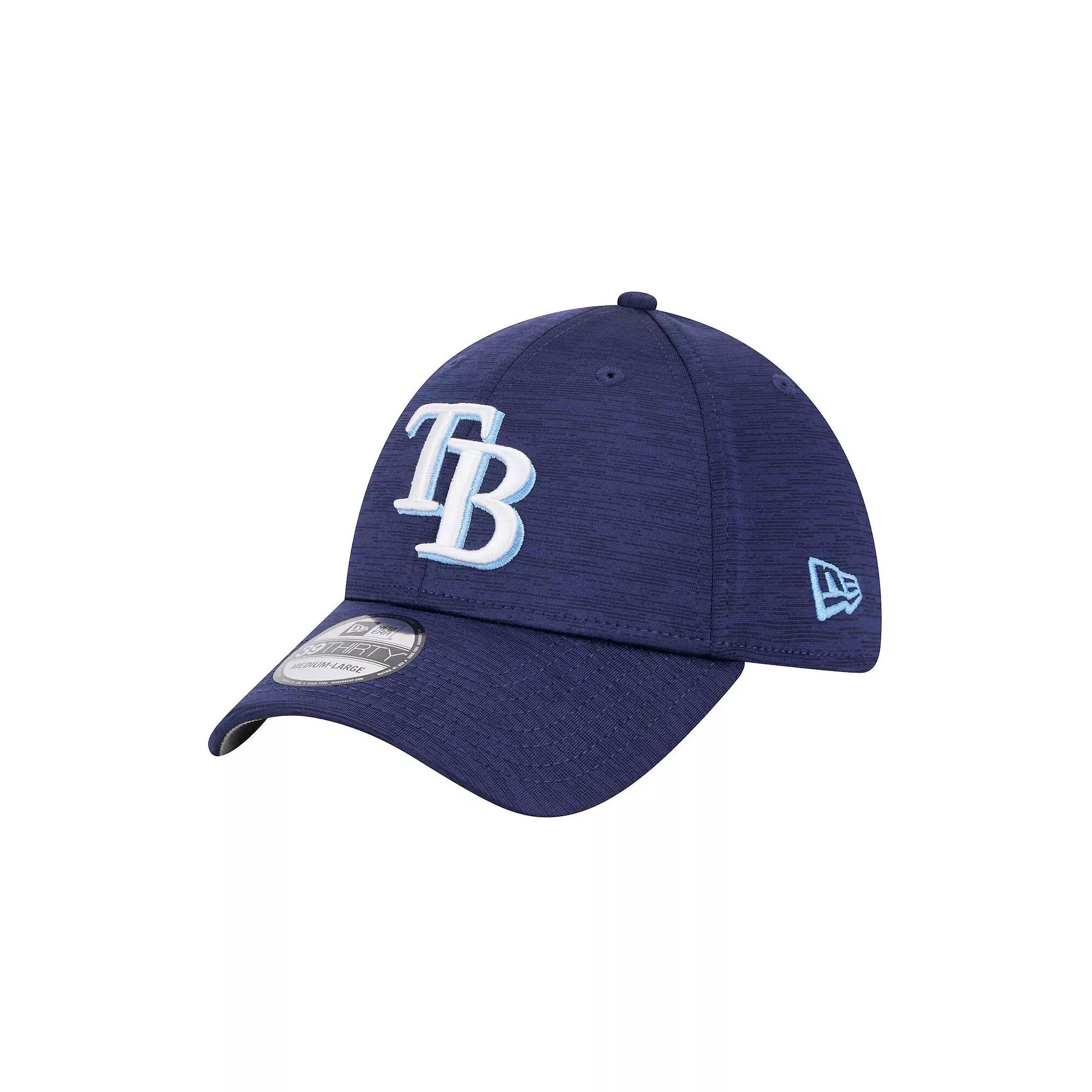Men's New Era Navy Tampa Bay Rays Tech 39THIRTY Flex Hat,  Product Image