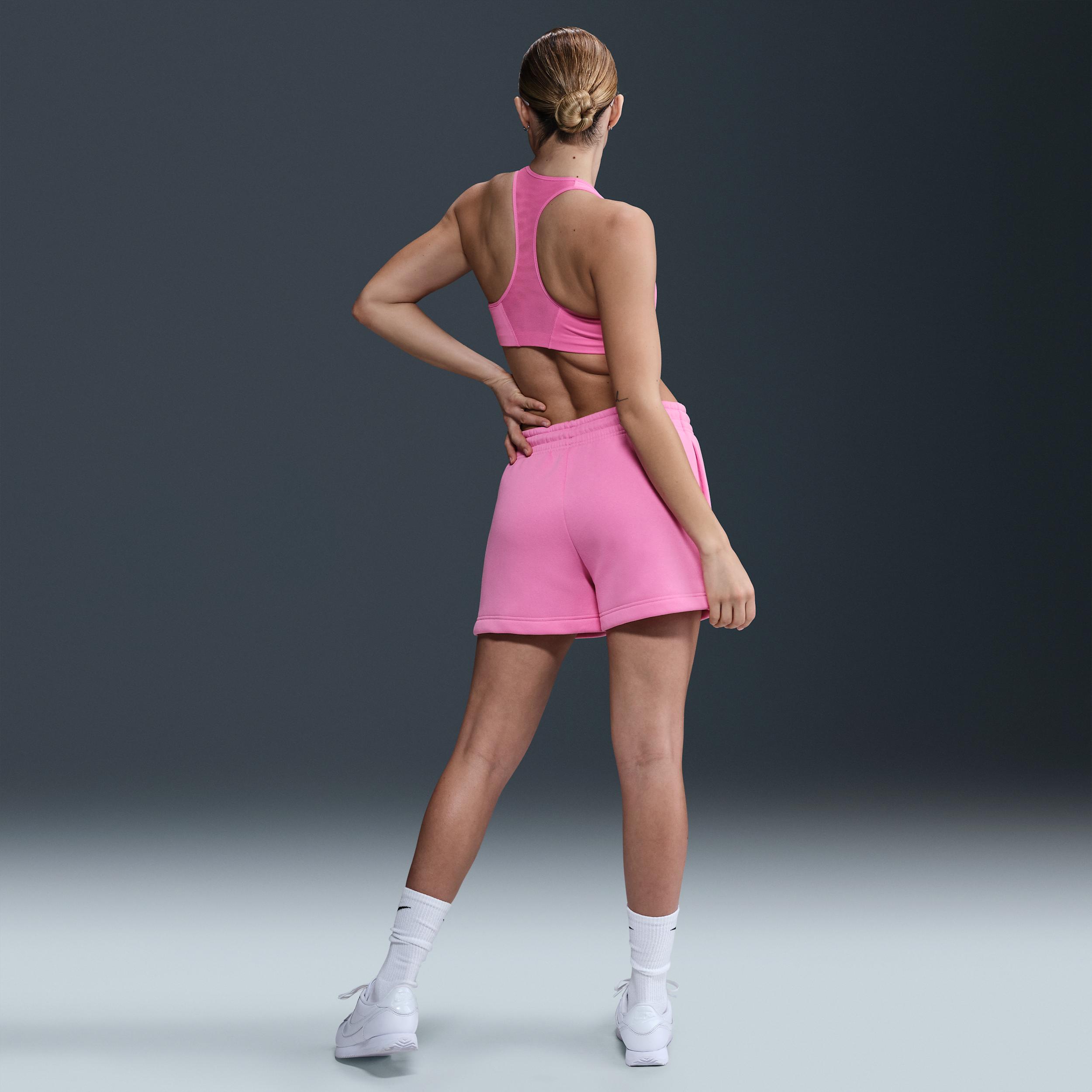 Womens Nike Sportswear Phoenix Fleece Mid-Rise 4 Shorts | IH2108-675 Product Image