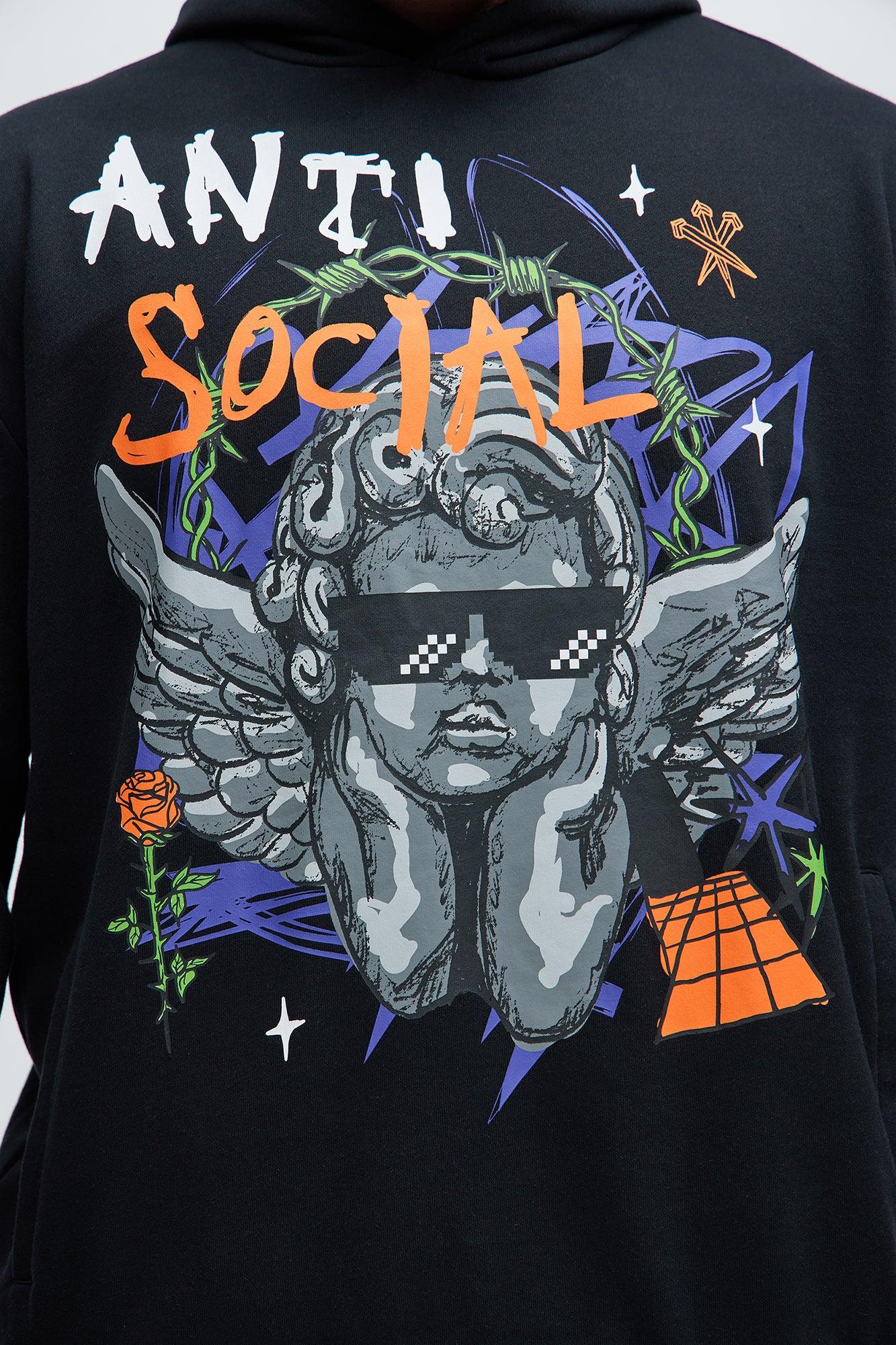 Love The Hate Hoodie - Black Product Image