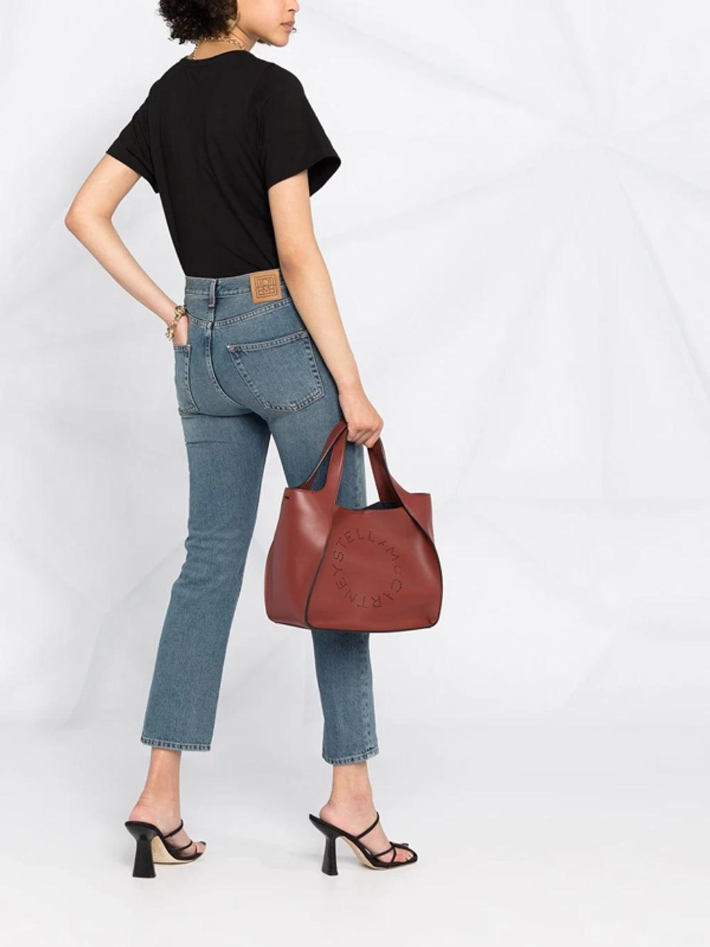 Merino Wool Crew Neck T-Shirt | Rustic Red Product Image