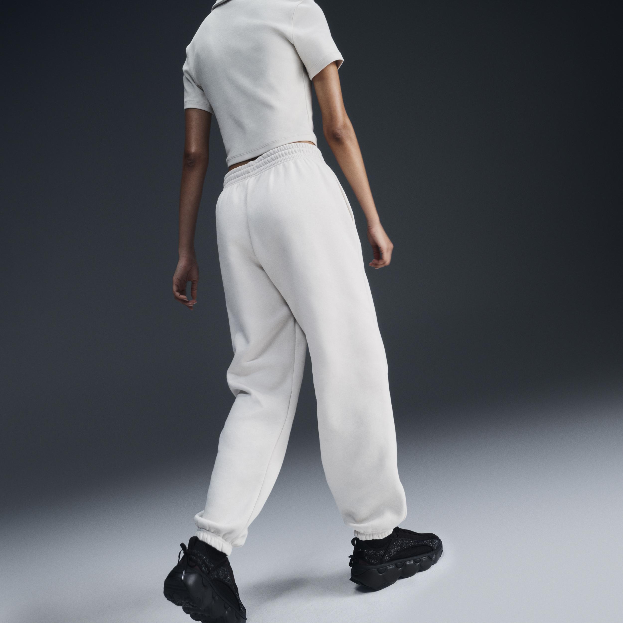 Womens Nike Sportswear Phoenix Fleece High-Waisted Oversized Sweatpants | FZ5996-104 Product Image