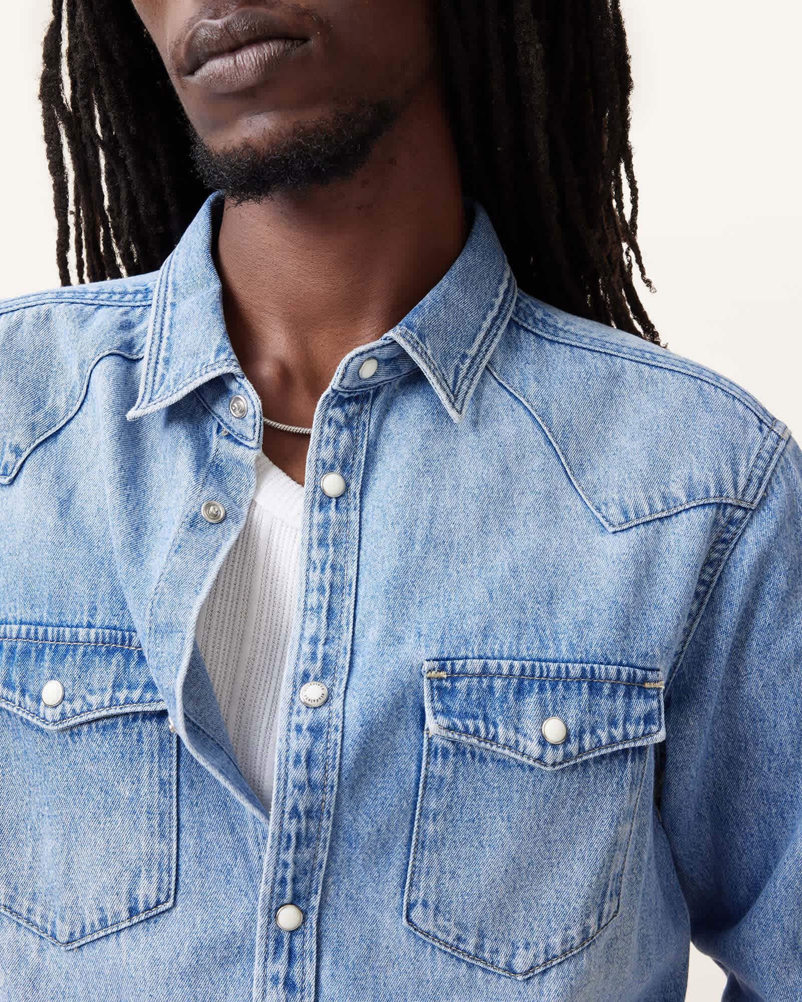MacGowan Denim Shirt Product Image