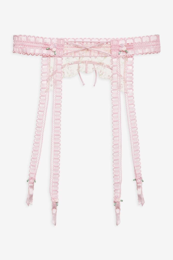 Pinkaboo Garter Belt — Pink Product Image