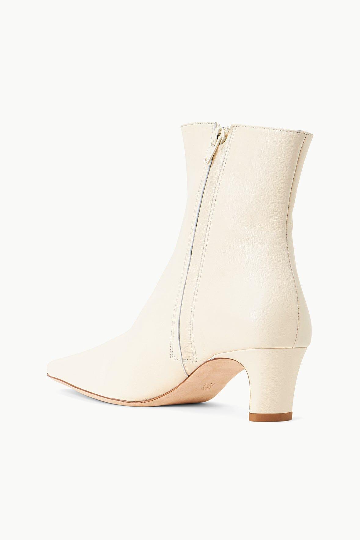 WALLY ANKLE BOOT | CREAM Product Image