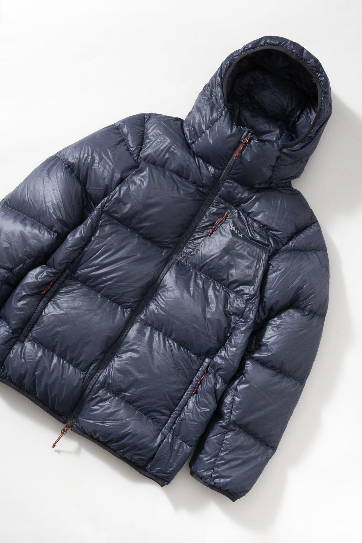 Nanga - Mountain Lodge Down Hoodie Jacket - Navy Product Image