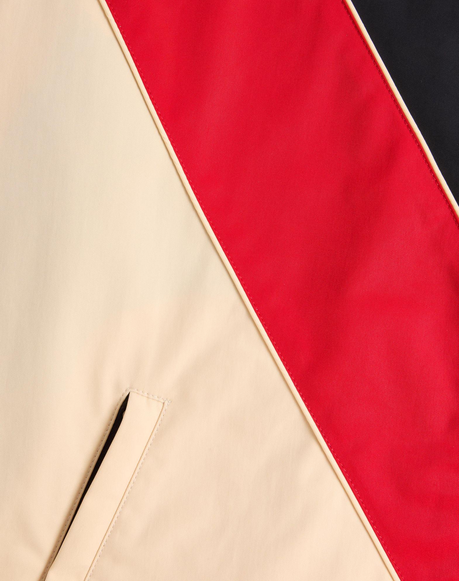 Nylon Hooded Windbreaker With Vlogo Patch Product Image