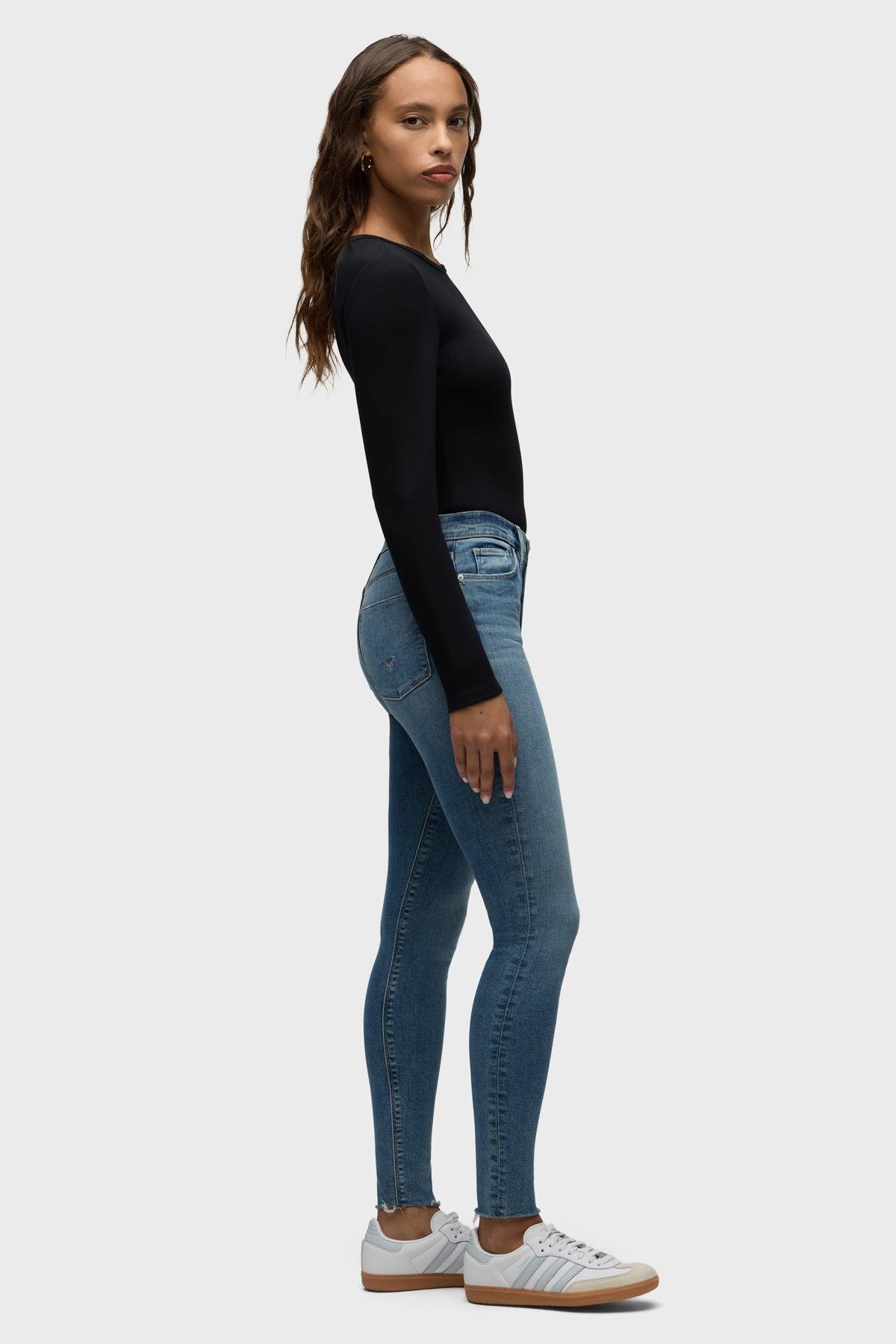 Barbara High-Rise Super Skinny Ankle Jean Female Product Image