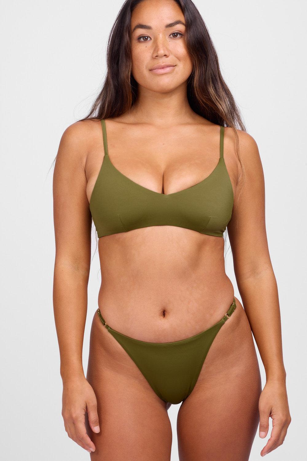 Brooklyn Bikini Bottom - Kelp Female Product Image