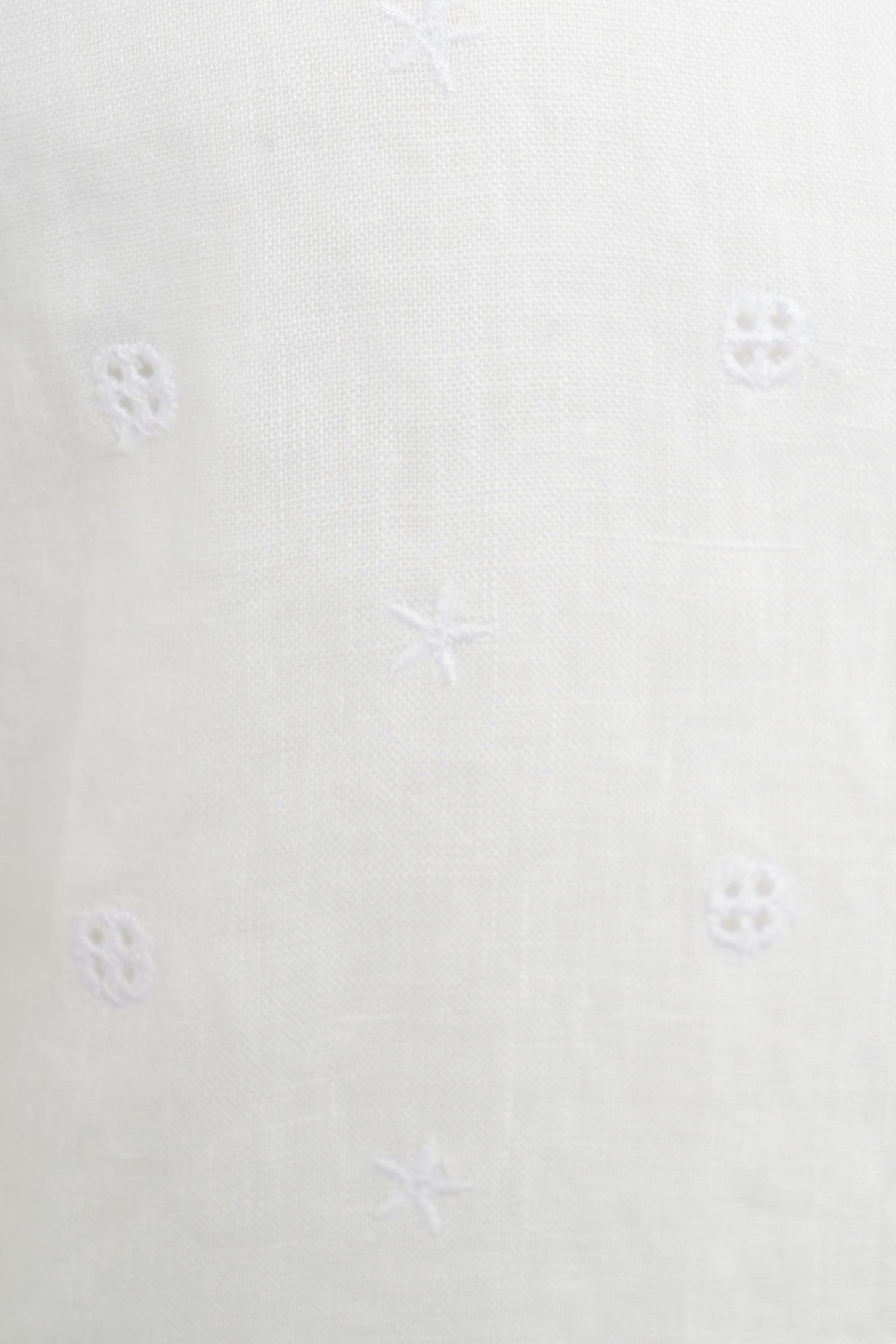 Linen shirt with embroideries Product Image