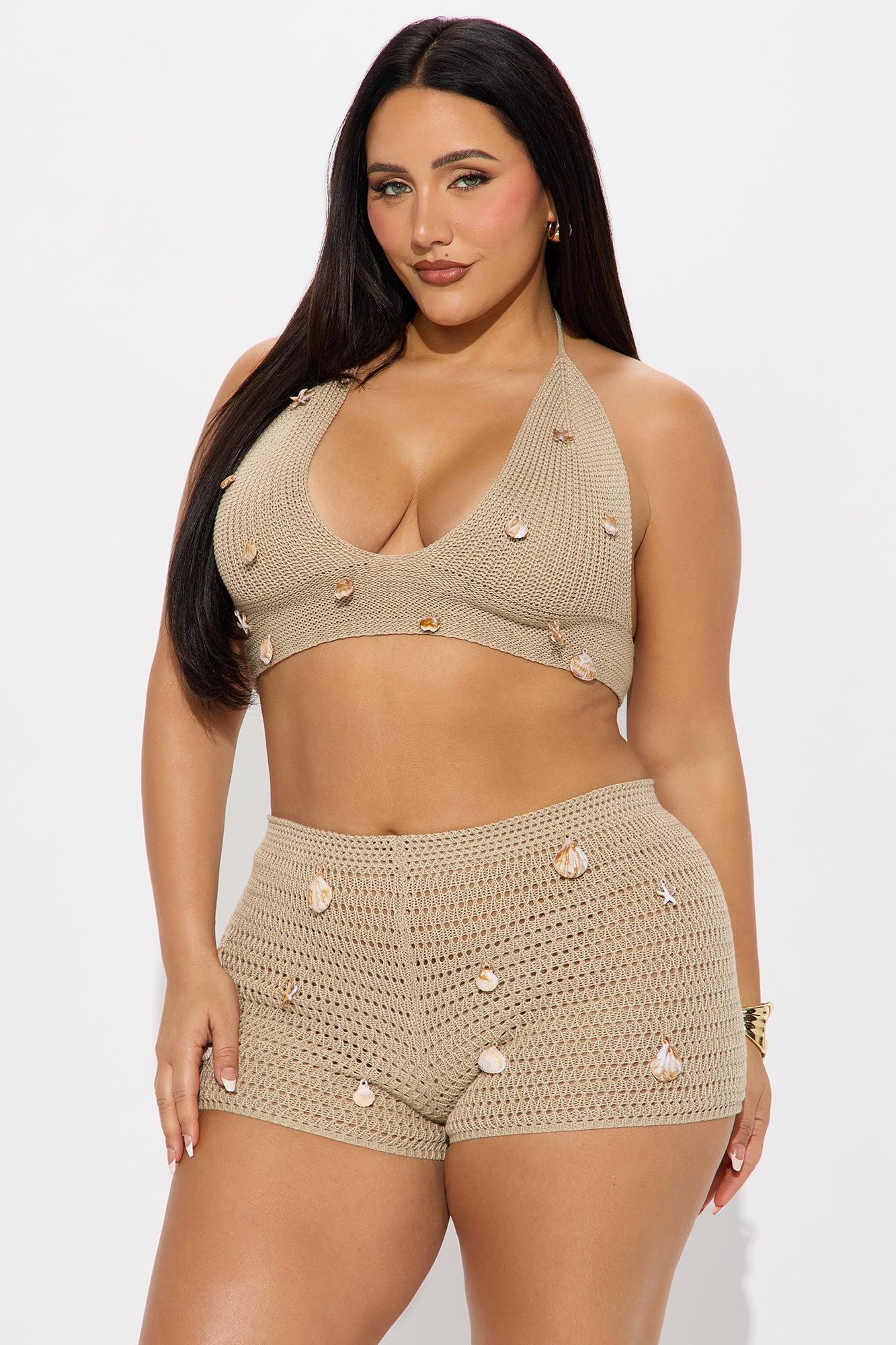 Seashell Dreams Crochet Top - Natural Product Image