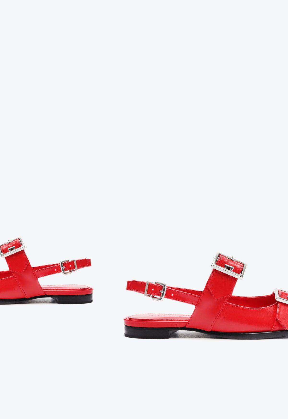 Darla Sling Leather Flat Product Image