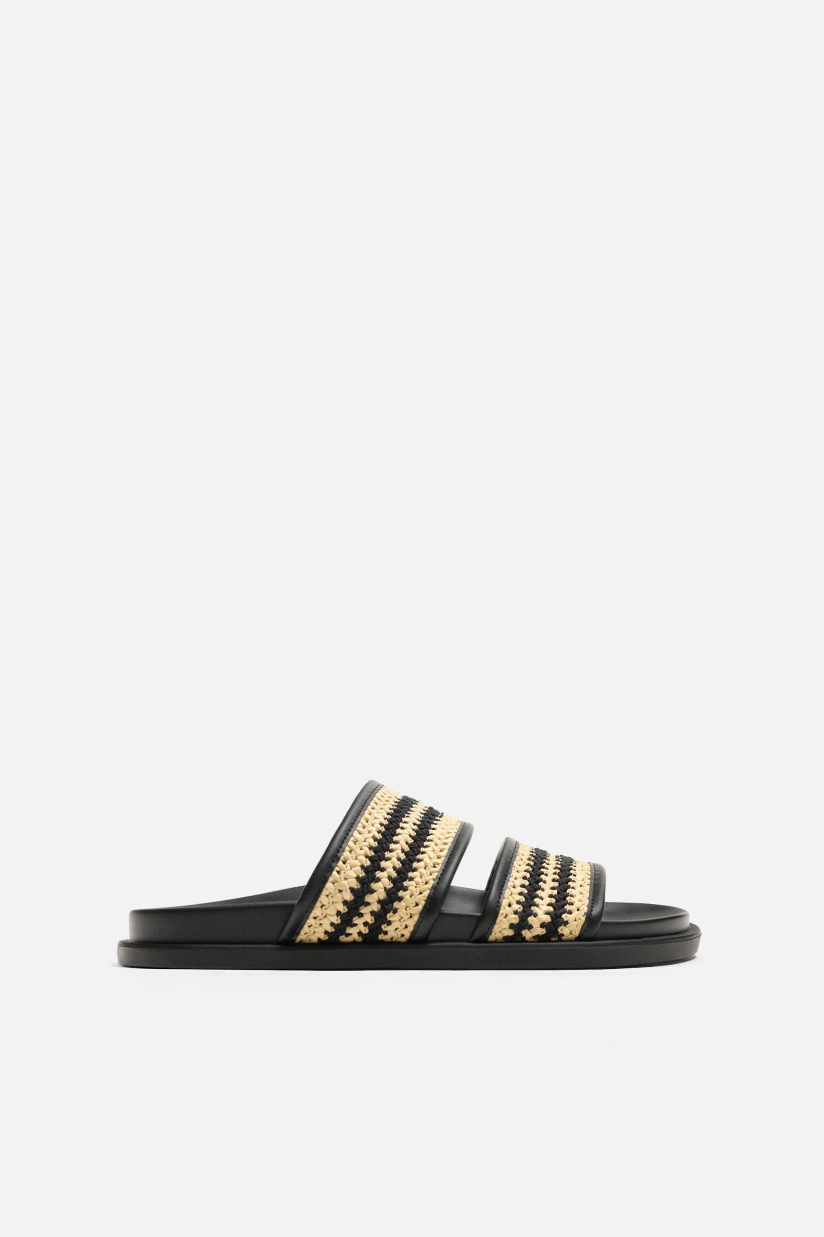 BRAIDED STRAP SANDALS Product Image