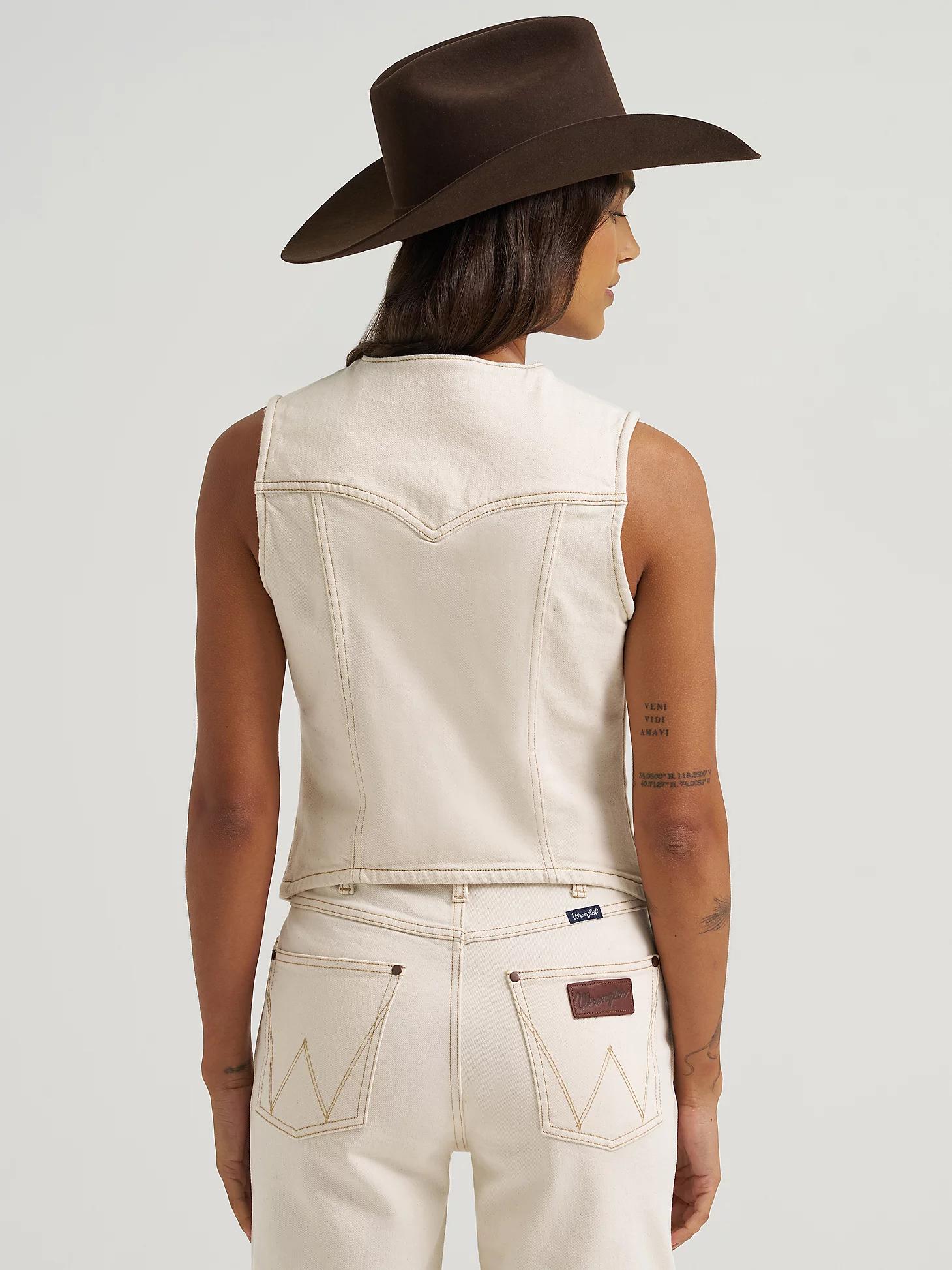 Women's Wrangler Denim Vest Product Image