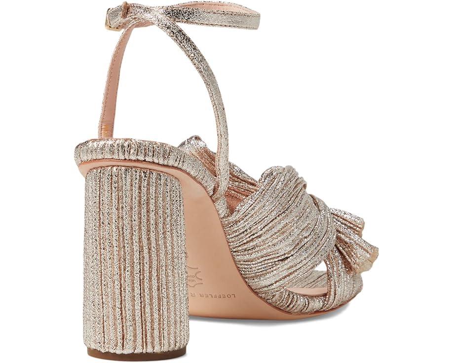 Emilia Pleated Knot Mule Product Image