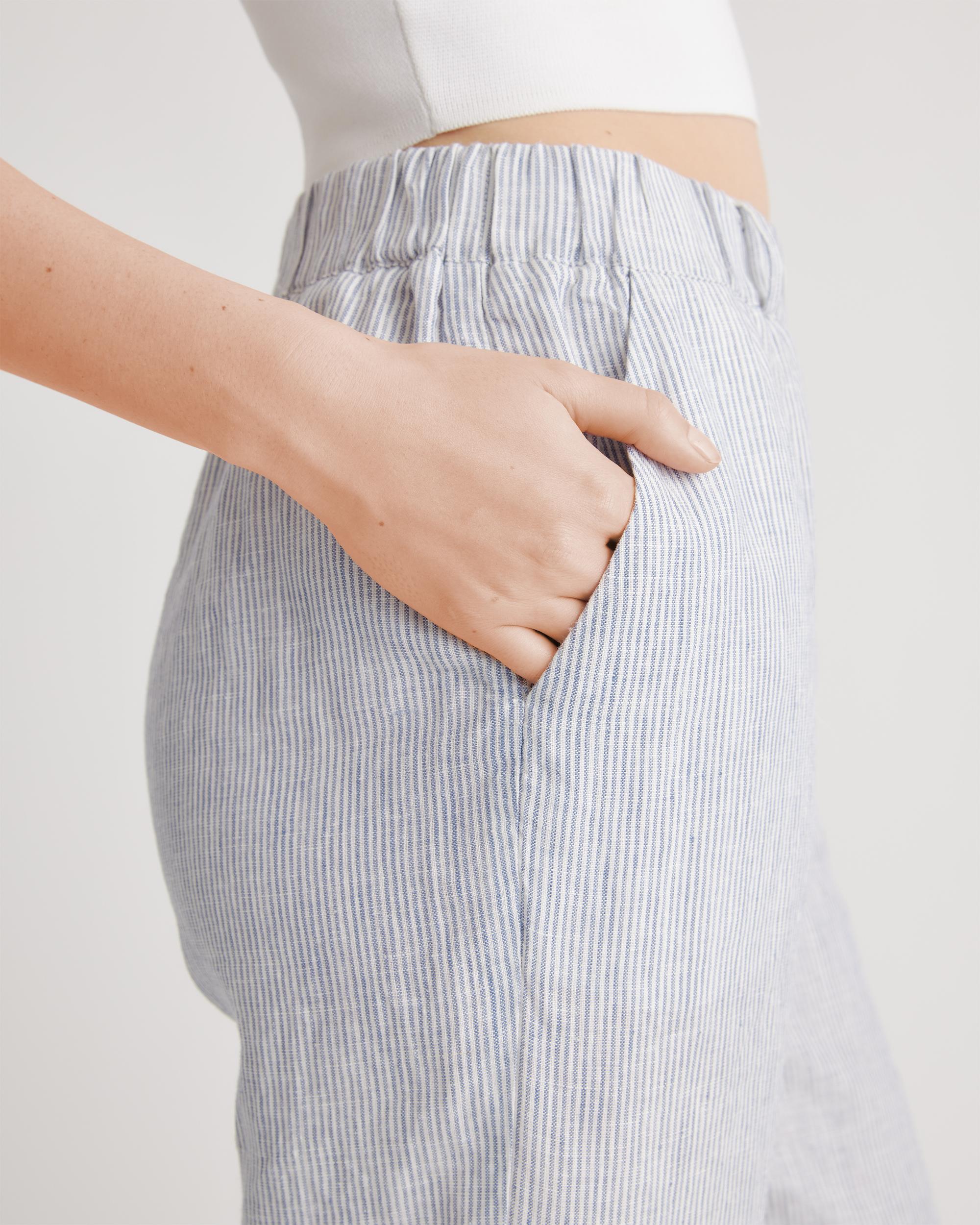 Quince | Women's 100% European Linen Pants Size XL Product Image