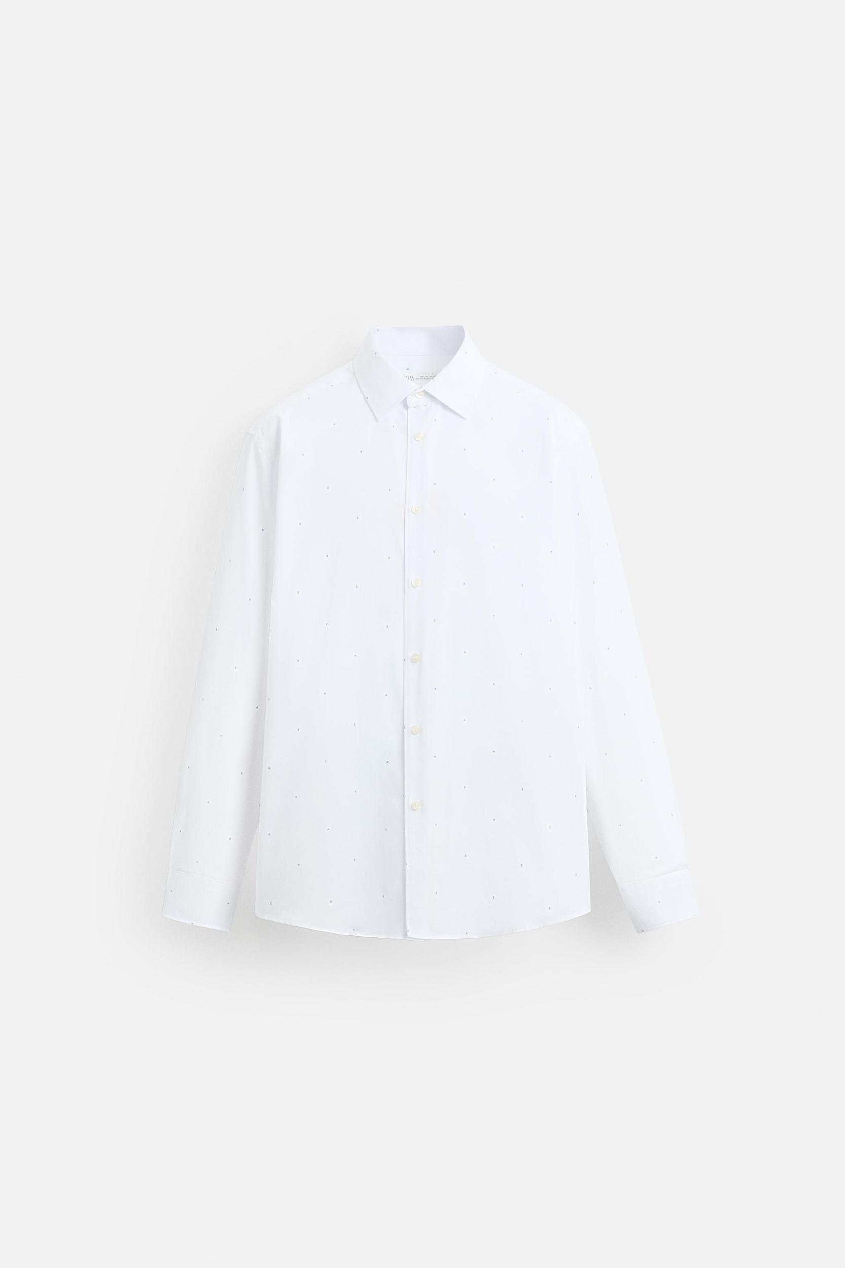 GEOMETRIC PRINT SHIRT Product Image