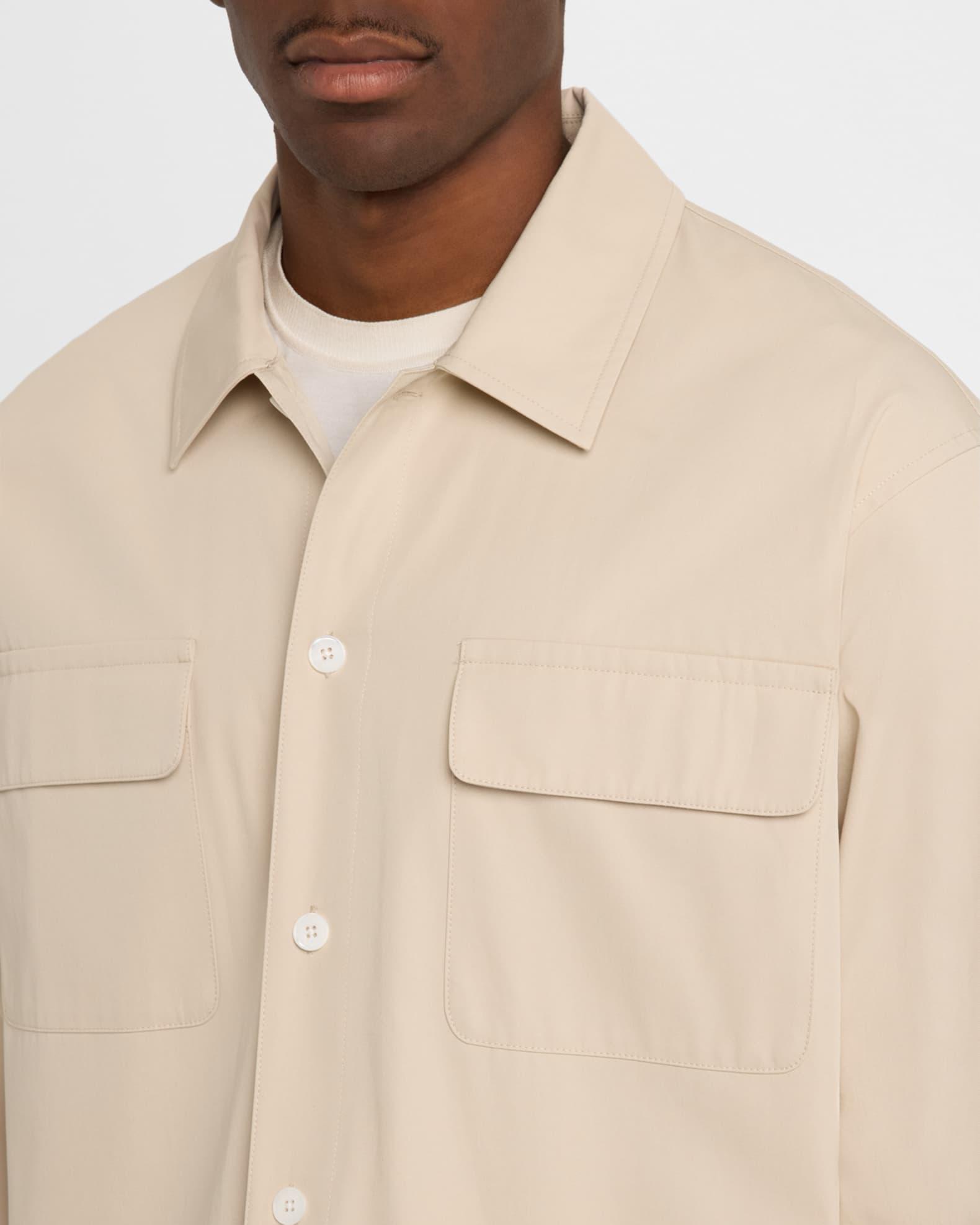 Men's Cotton Double-Pocket Overshirt Product Image