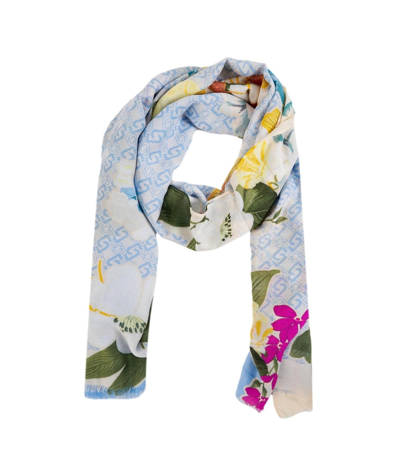 Shawl with floral print Product Image