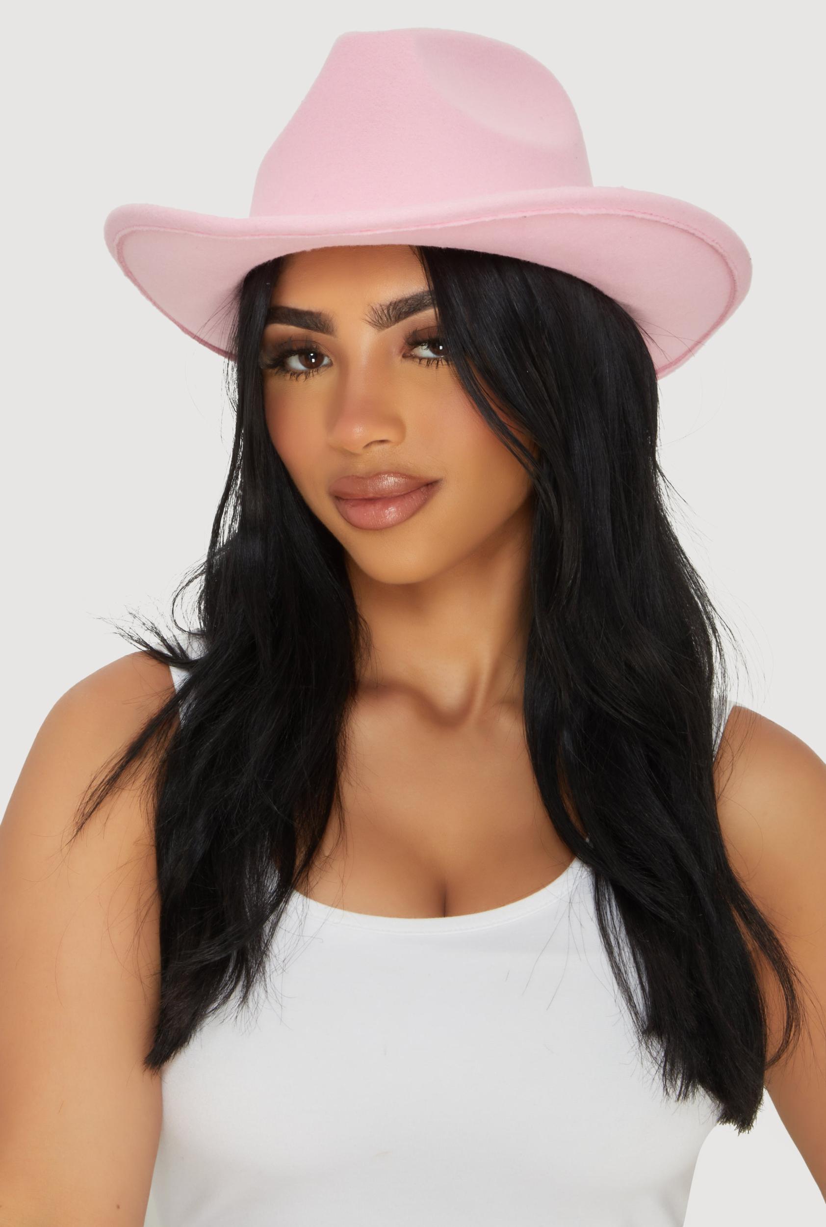 Womens Brushed Felt Cowboy Hat Product Image