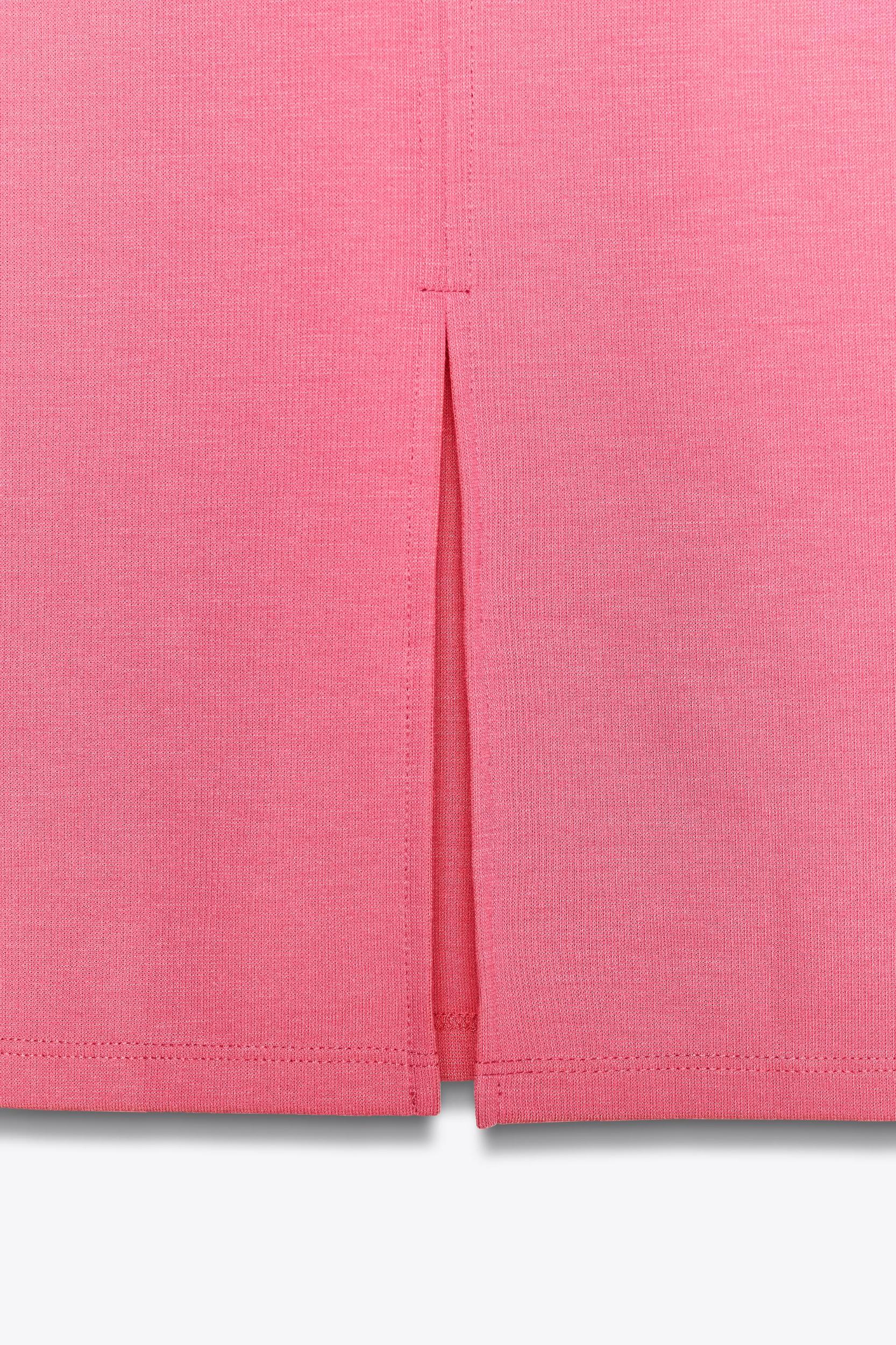 FITTED MIDI DRESS Product Image