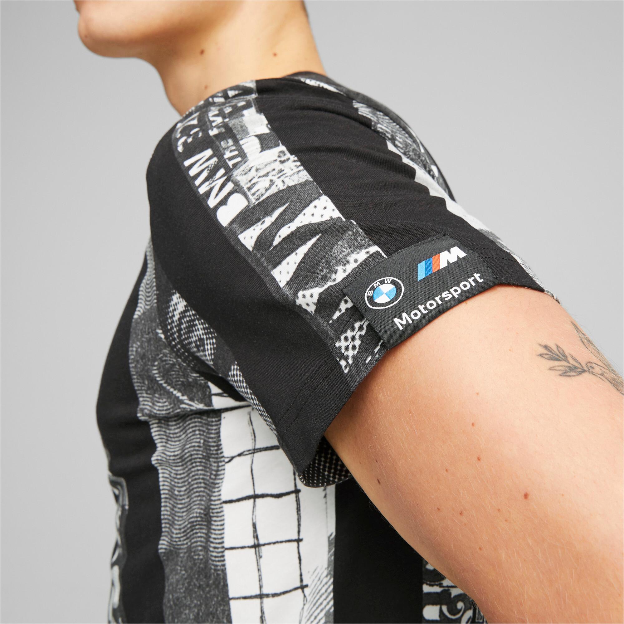 BMW M Motorsport Men's Striped Tee Product Image