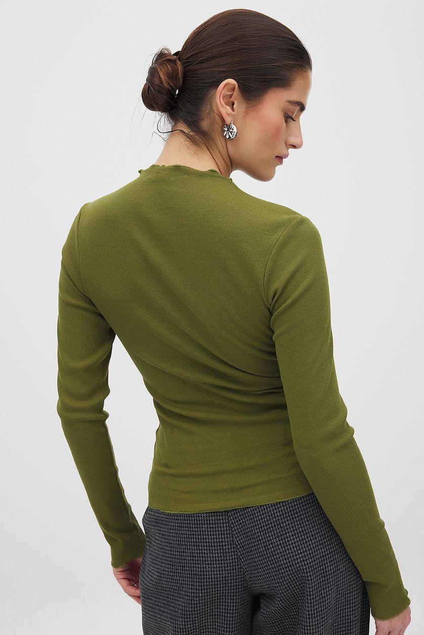 Babylock Ribbed Long Sleeve Top Product Image
