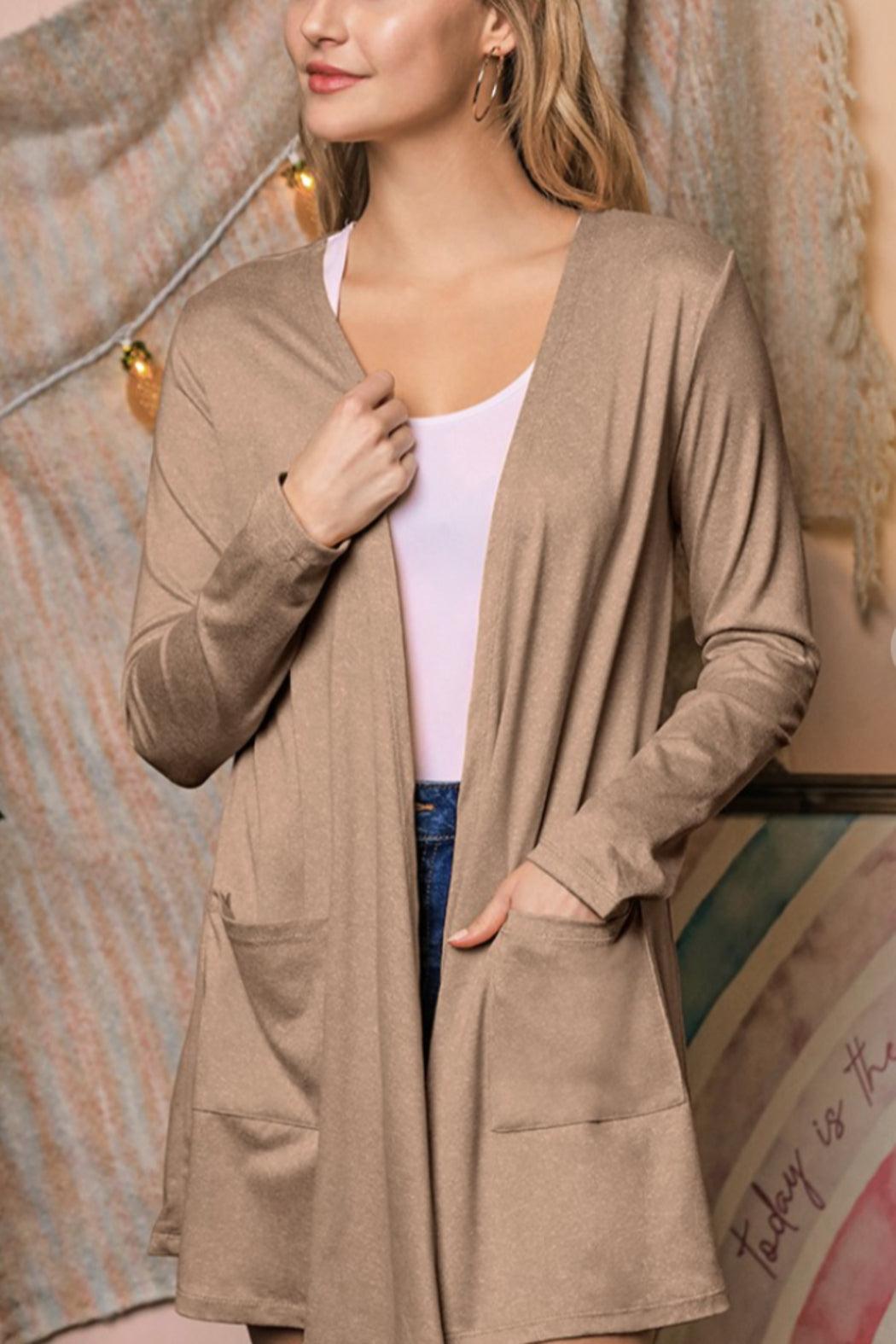Loose Draped Cardigan Product Image