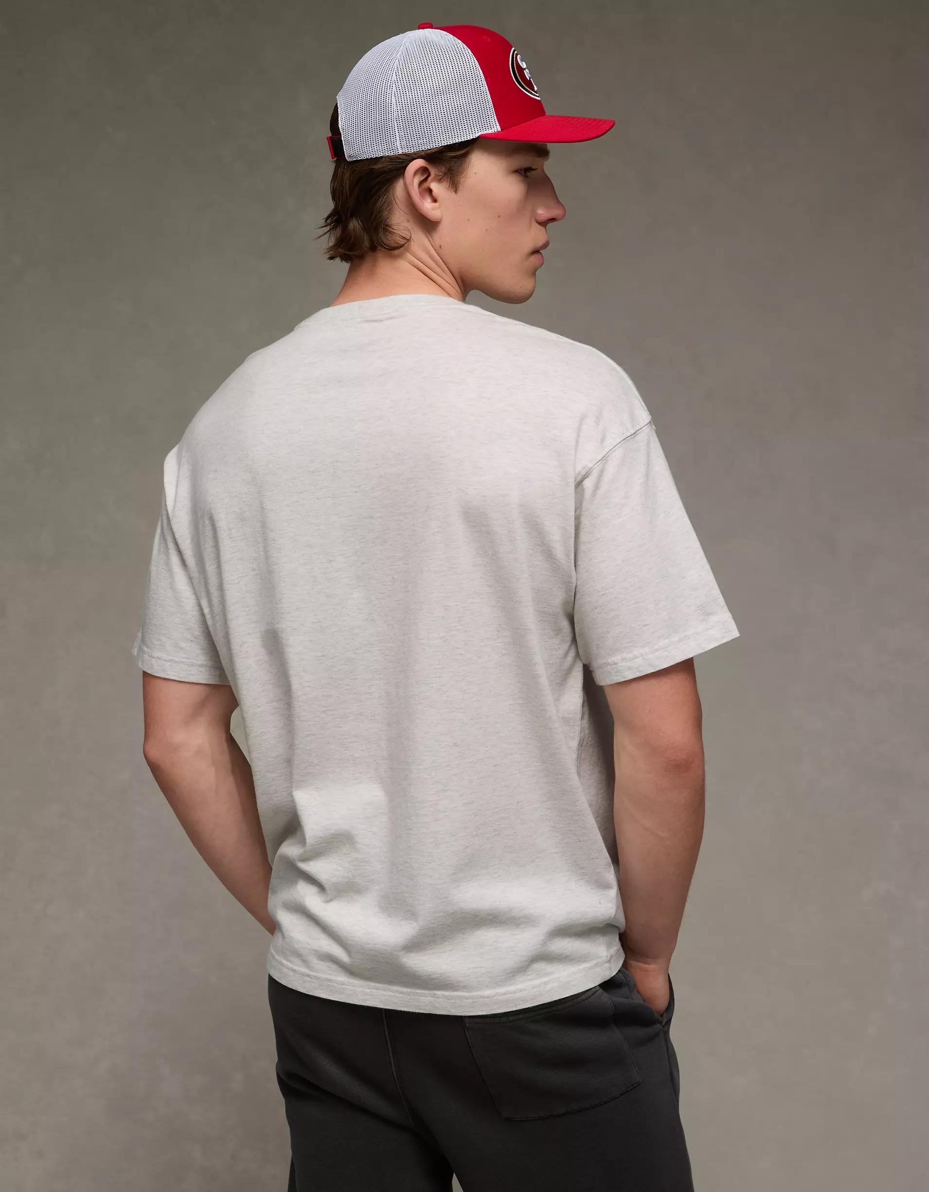 AE Boxy NFL San Francisco 49ers Graphic T-Shirt Product Image