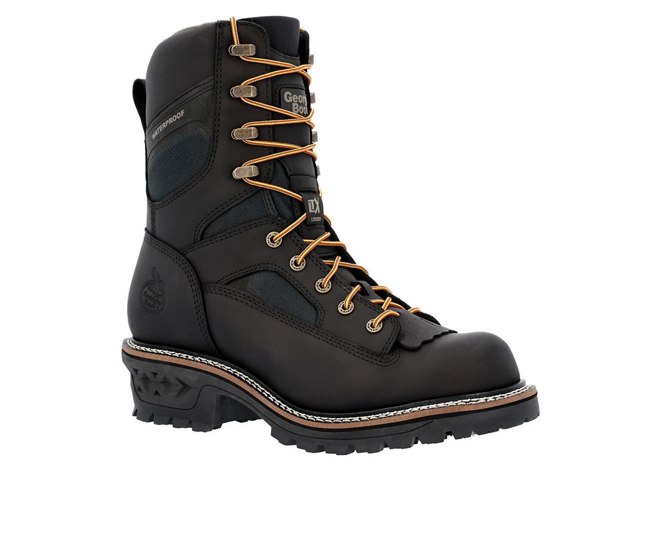 Men's Georgia Boot LTX Logger Composite Toe Waterproof Work Boots Product Image