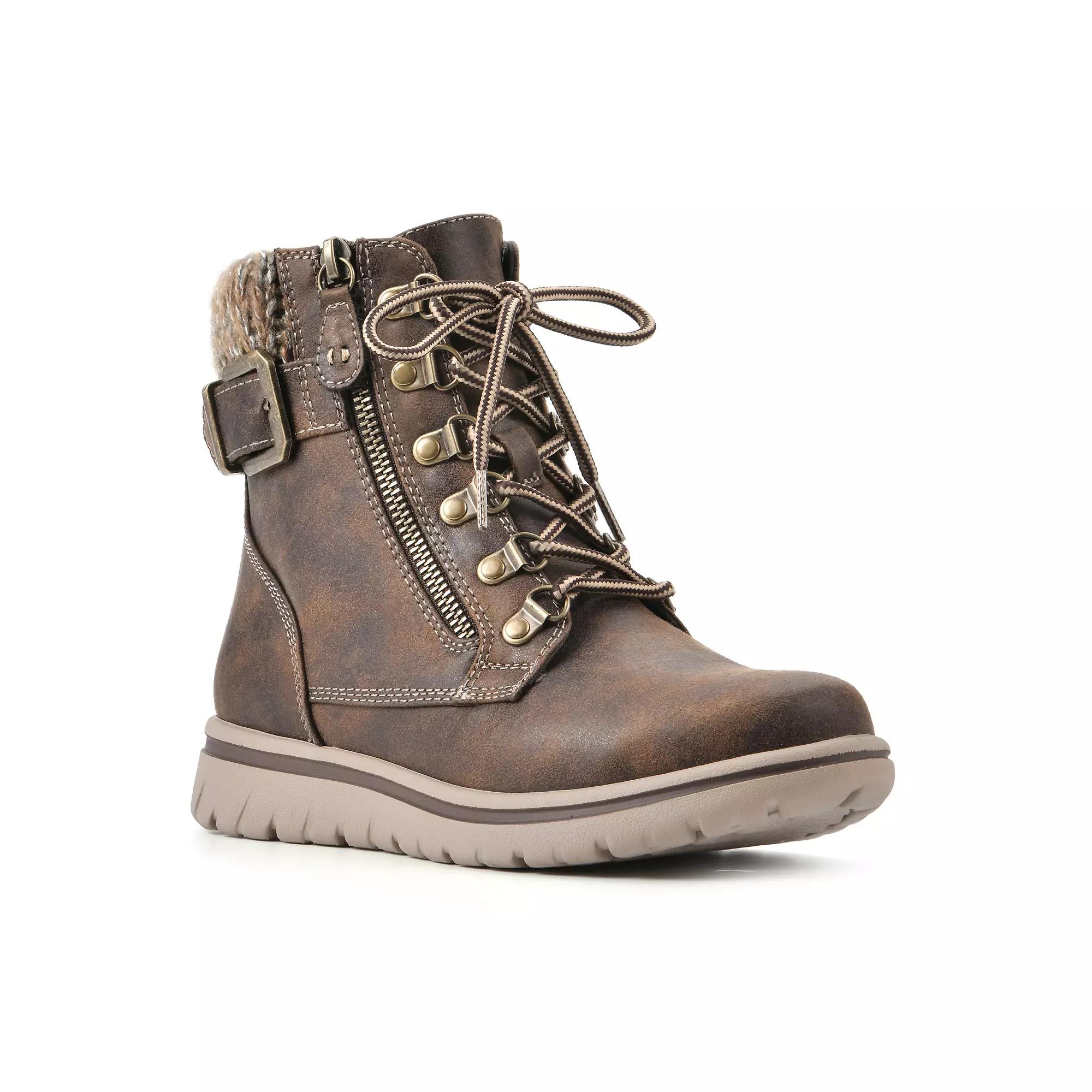 Cliffs by White Mountain Hearty Women's Combat Boots,  Product Image