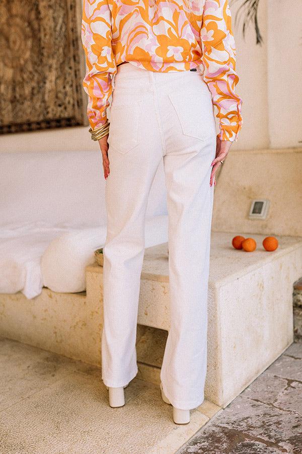 Risen The April High Waist Distressed Jean Product Image