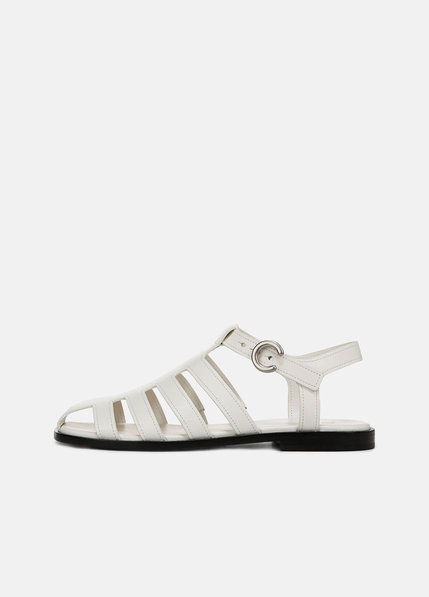 Ines Leather Slingback Flat Product Image