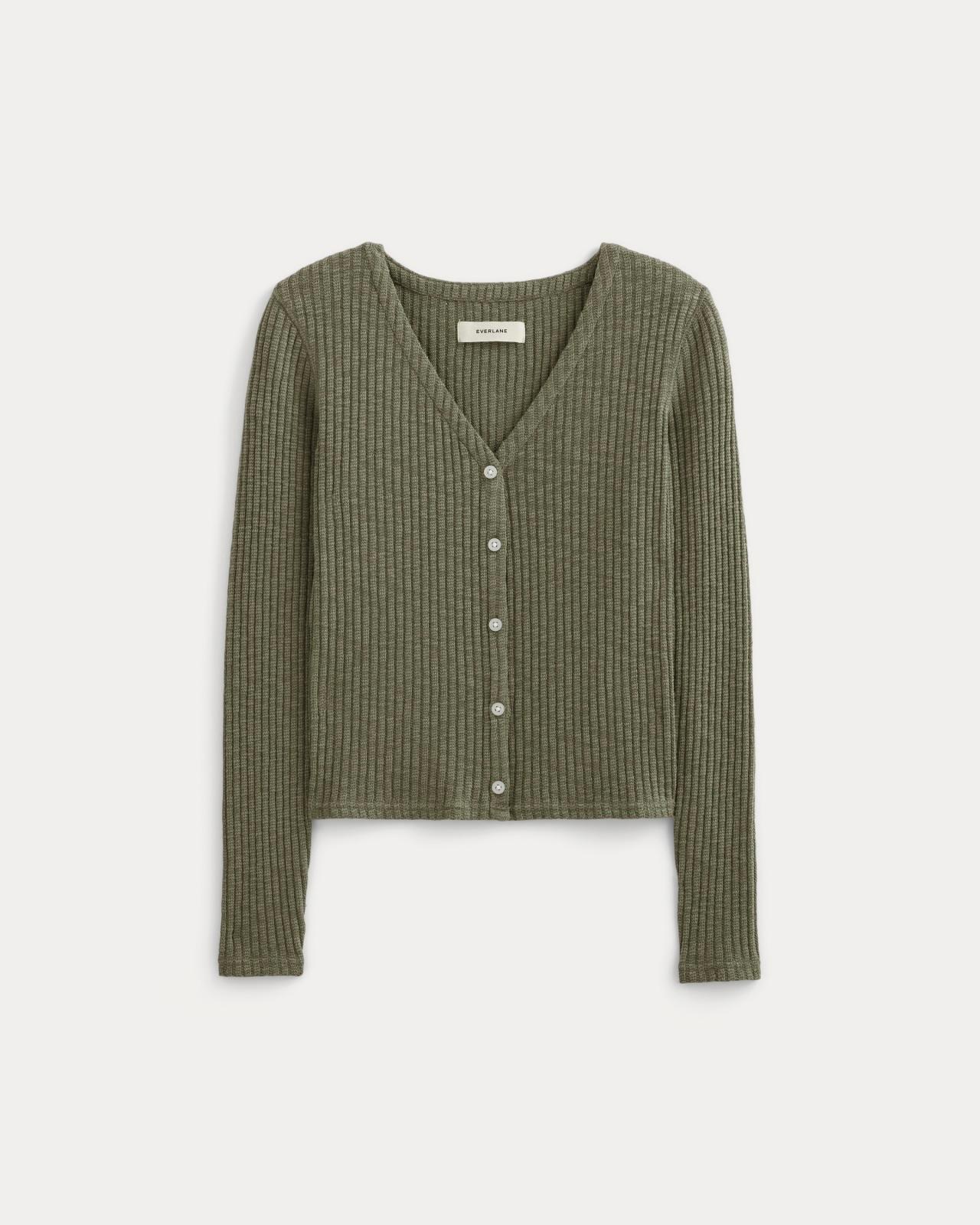 Womens Cozy Rib Cardigan by Everlane Product Image