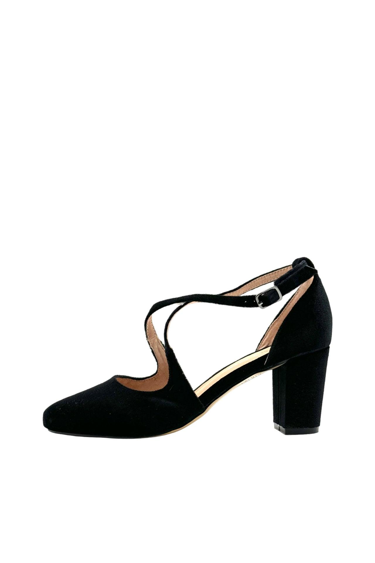 Oren Velvet Mary Jane Heels Product Image