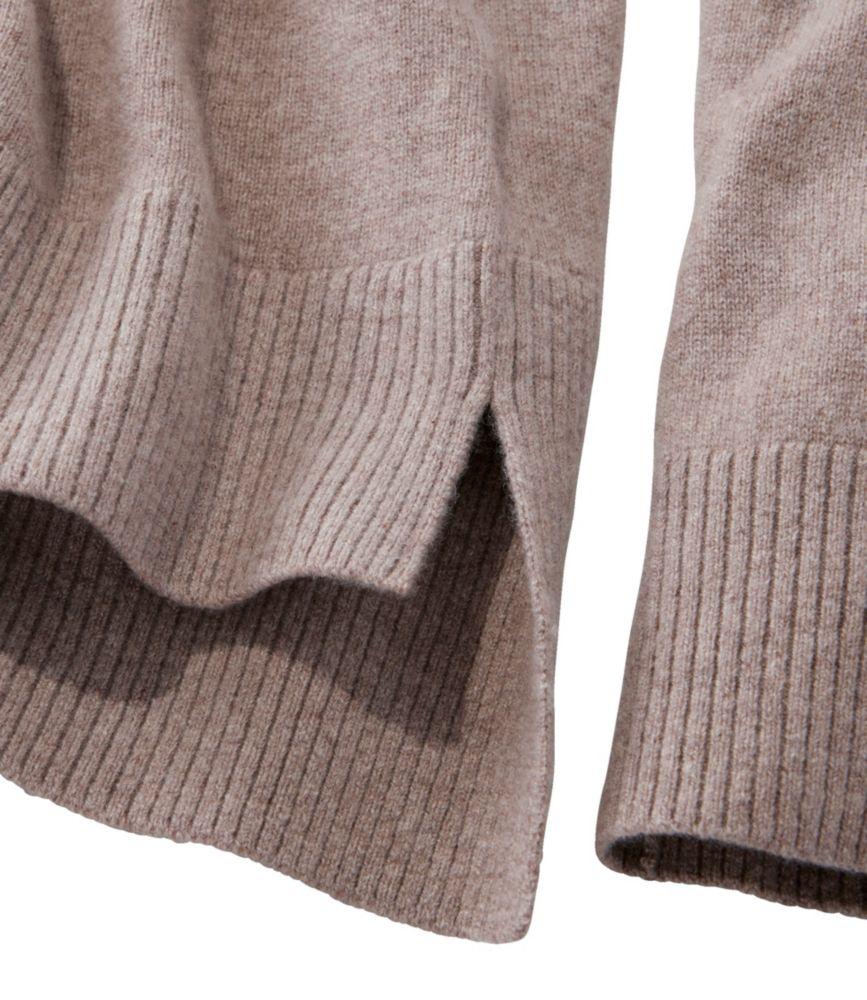 Women's Classic Cashmere Sweater, Relaxed Mockneck Product Image