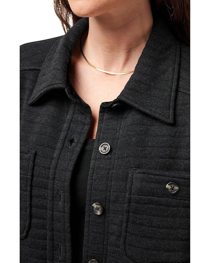 Petite Motorcycle Jacket With Zip Front Product Image