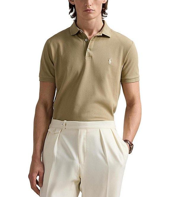 Polo Ralph Lauren Custom Slim Fit Stretch Mesh Short Sleeve Polo Shirt Product Image