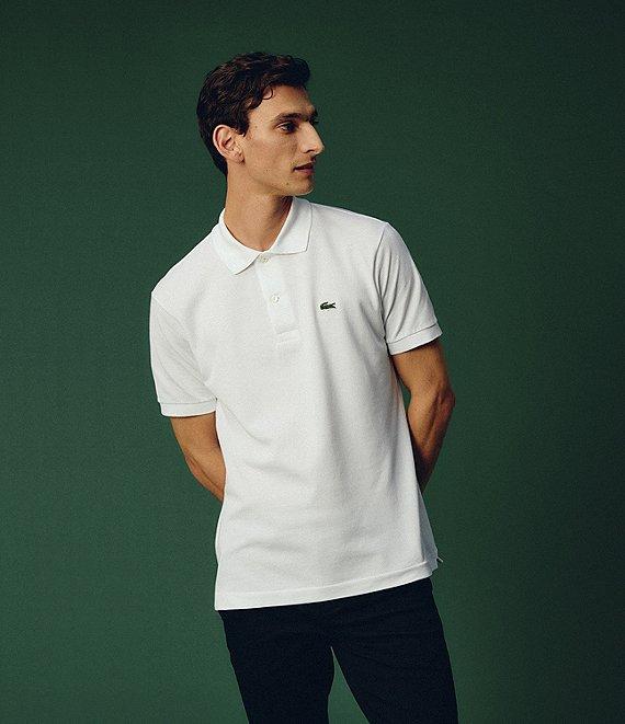 Lacoste Big & Tall Solid Pique Short Sleeve Polo Shirt Product Image