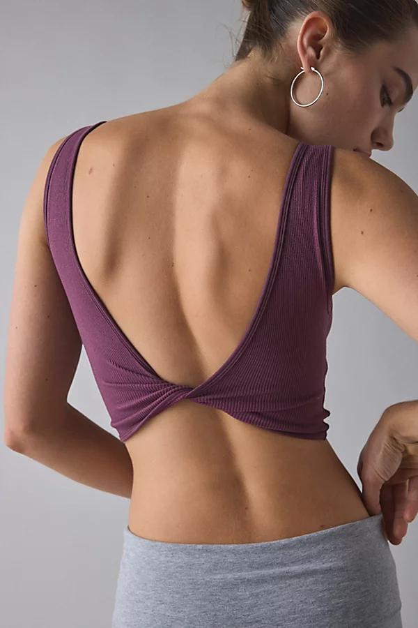Out From Under Wrap It Up Twist-Front Seamless Knit Tank Top Womens at Urban Outfitters Product Image