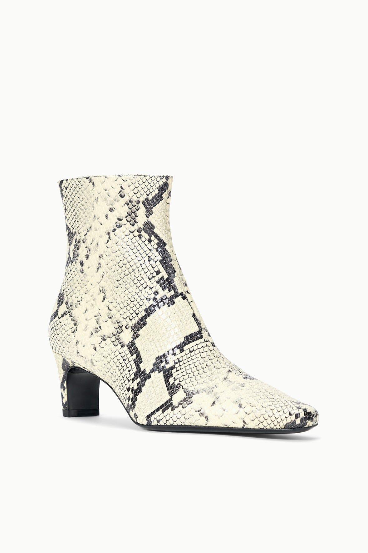 WALLY ANKLE BOOT | WHITE SNAKE Product Image