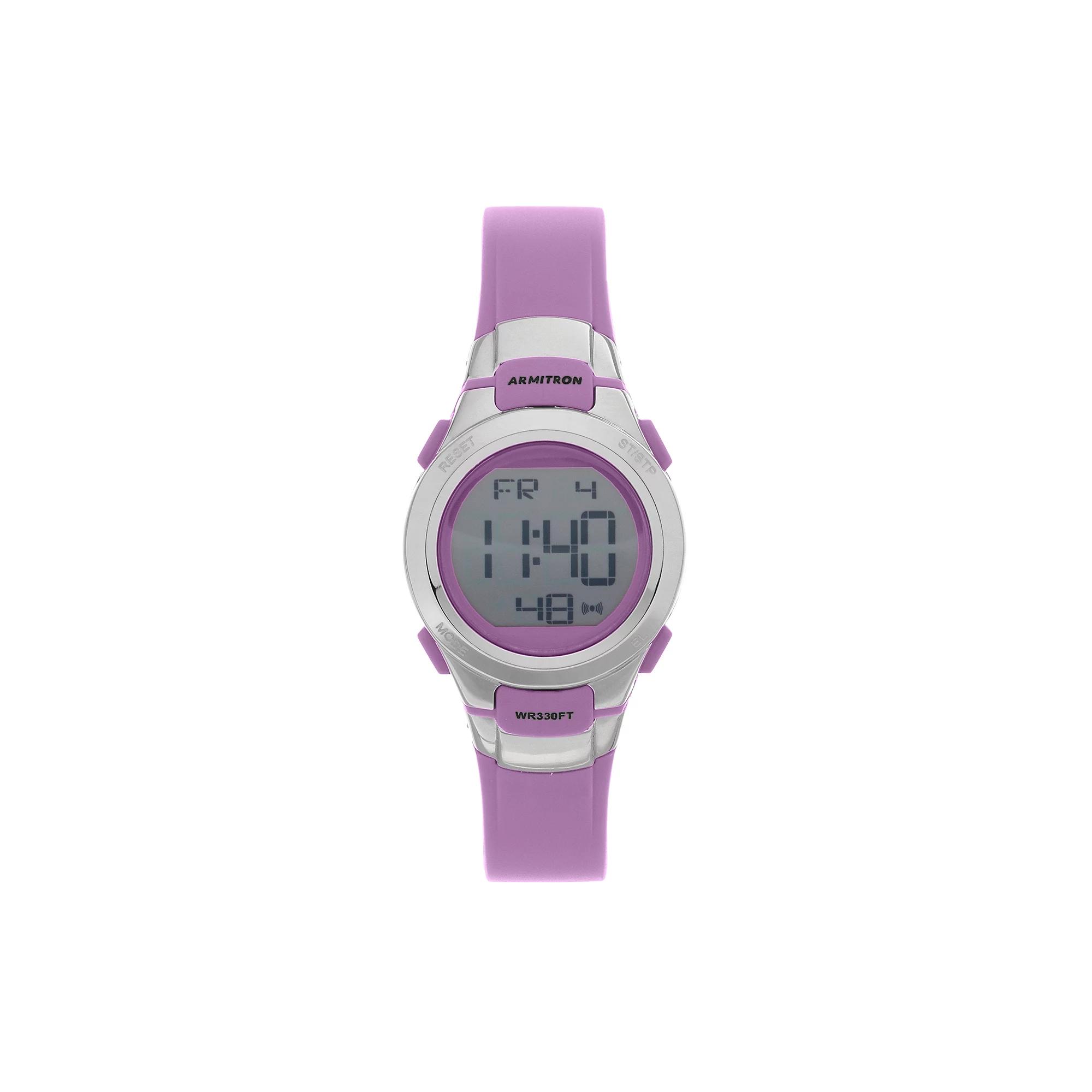 Armitron Women's Sport Digital Chronograph Watch, Size: Small, Purple Product Image