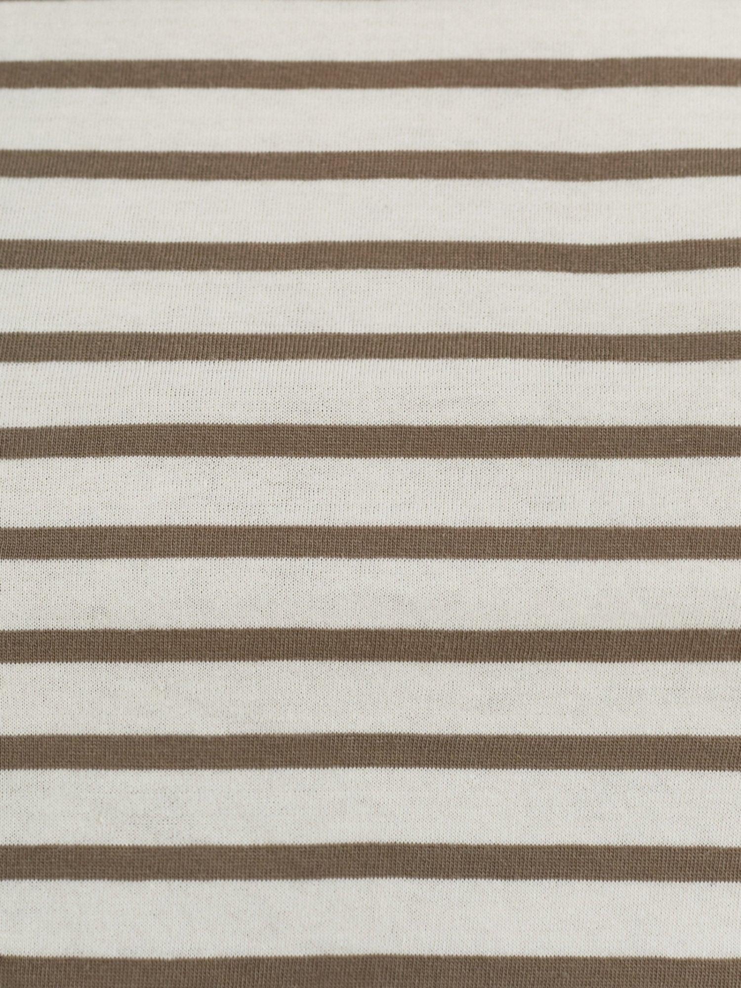 Organic Cotton Striped Shrunken Tee Female Product Image